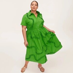 NWT Kate Spade New York x Target Women's Ribbon Short Sleeve Midi Dress